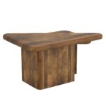 Draco 2pc Coffee Table Set in Walnut 303-155WAL 303 155WAL 2