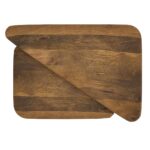 Draco 2pc Coffee Table Set in Walnut 303-155WAL 303 155WAL 5