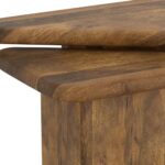 Draco 2pc Coffee Table Set in Walnut 303-155WAL 303 155WAL 6