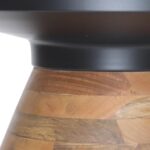 Boden 2pc Coffee Table Set in Black with Walnut 303-229BK 303 229BK 4