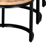 Darsh 3pc Coffee Table Set in Natural and Black 303-403NAT 303 403NAT 4