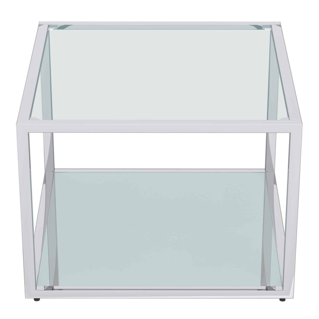 Casini 3pc Small Coffee Table Set in Silver - Image 5