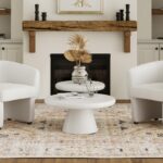 Galio 2pc Coffee Table set in White 303-915WT 303 915WT 1