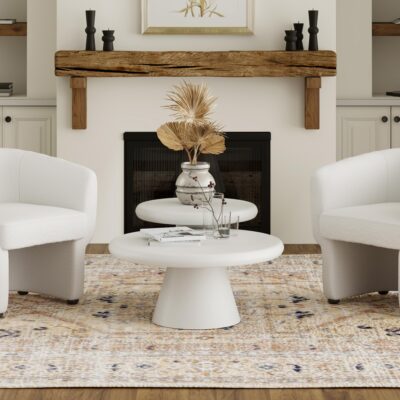 Galio 2pc Coffee Table set in White 9 Galio 2pc Coffee Table set in White 303-915WT 303 915WT 1