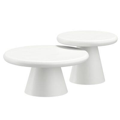 Galio 2pc Coffee Table set in White 10 Galio 2pc Coffee Table set in White 303-915WT 303 915WT 2