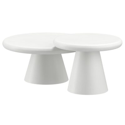 Galio 2pc Coffee Table set in White 12 Galio 2pc Coffee Table set in White 303-915WT 303 915WT 4