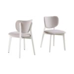 Akira 5-Piece Dining Set - White Wash 3228411 3228411 10
