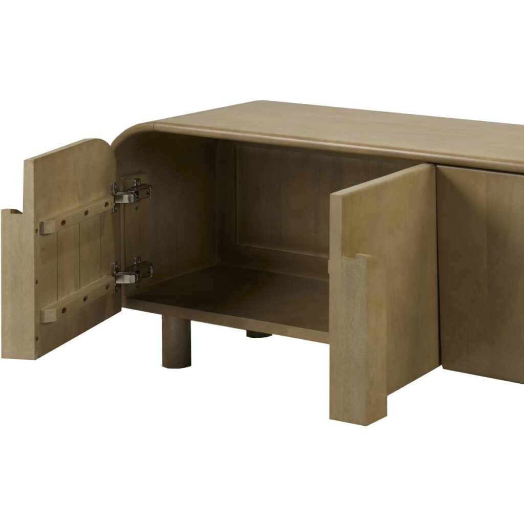 Lyaana 63'' TV Stand - Natural Oak 342679 - Image 2