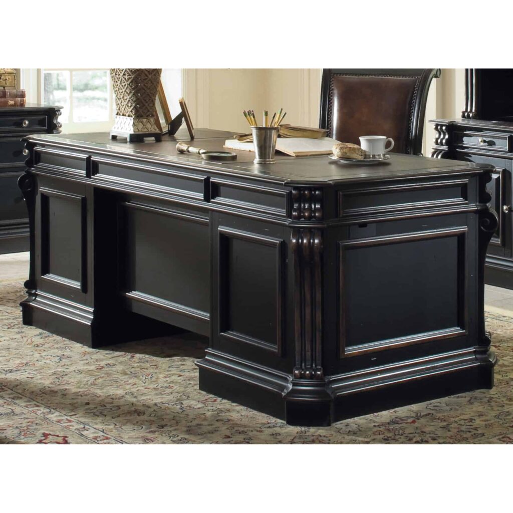 Telluride 76" Executive Desk w/Wood Panels 370-10-563 370 10 563