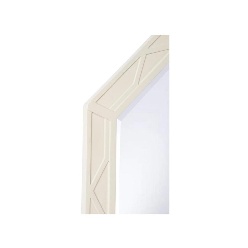 Dahlia Hexagon Mirror - White - Image 2