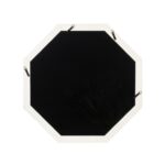 Dahlia Hexagon Mirror - White 370076 370076 C