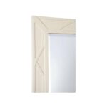 Dahlia Rectangle Mirror - White 370077 370077 B