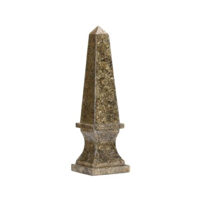 Gold Tortoise Capiz Obelisk (Lg)