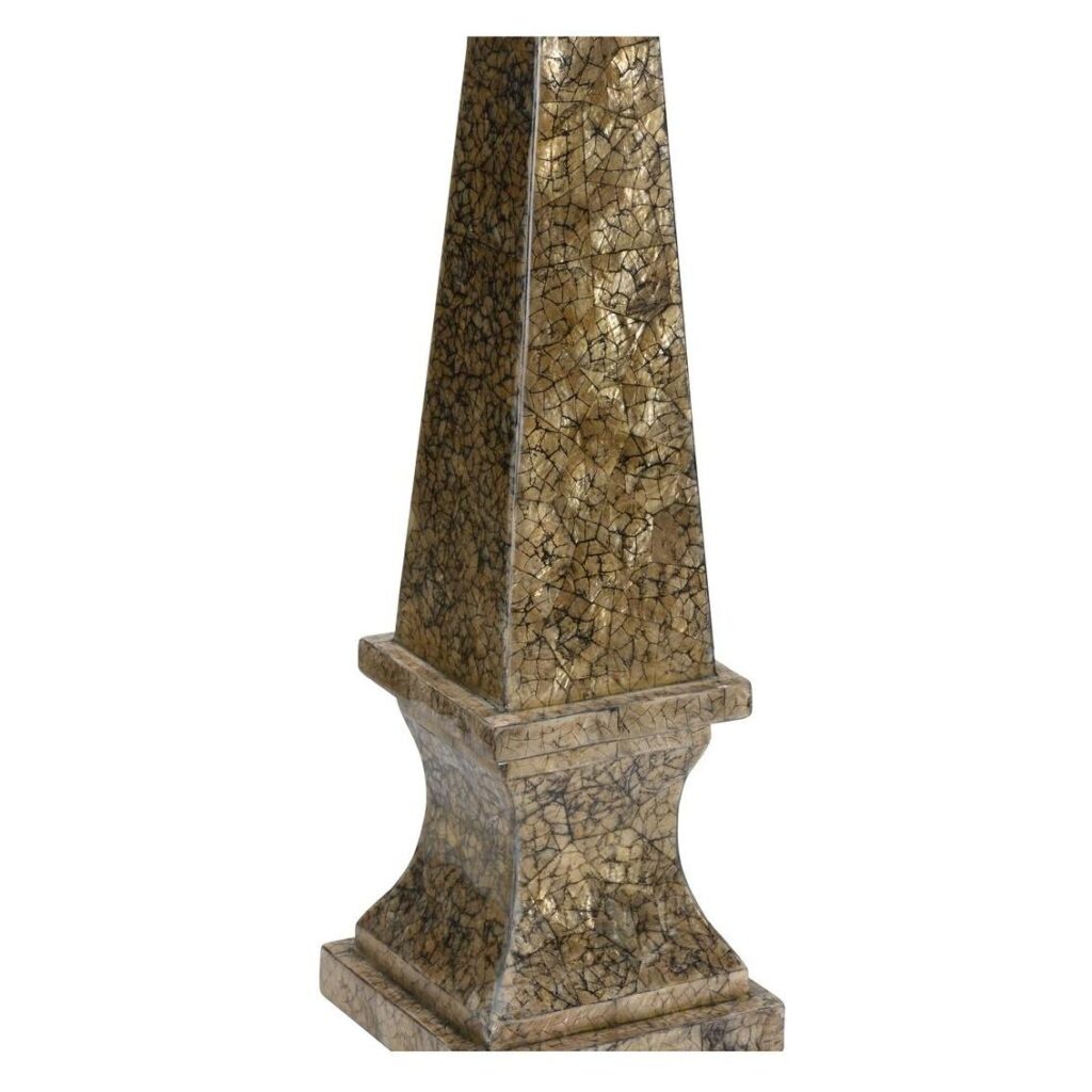 Gold Tortoise Capiz Obelisk (Lg) - Image 2