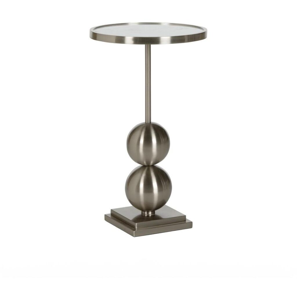 Garrett Drinks Table - Antique Mirror