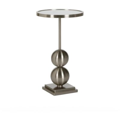 Garrett Drinks Table - Antique Mirror