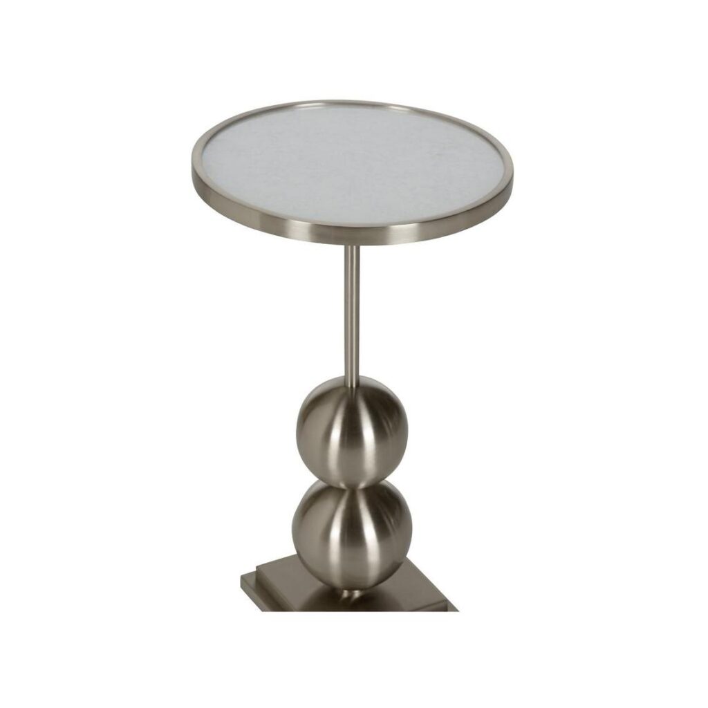 Garrett Drinks Table - Antique Mirror - Image 2