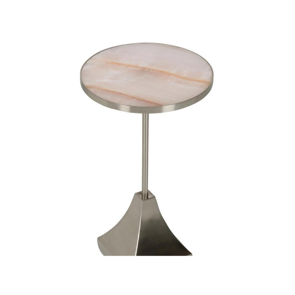 Essex Drinks Table - Rose Quartz - Image 2
