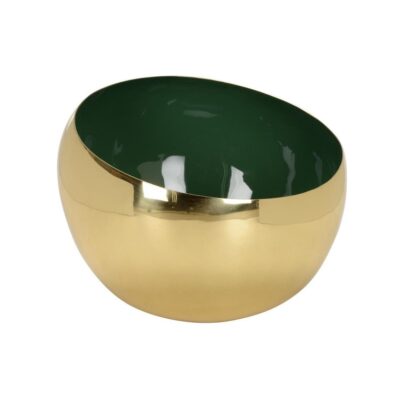 Green Enameled Bowl (Lg)
