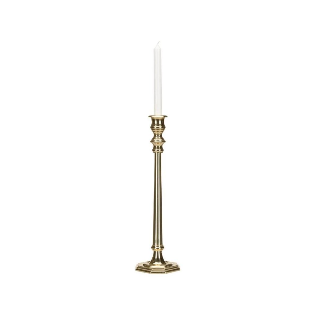 Tall Brass Candlestick