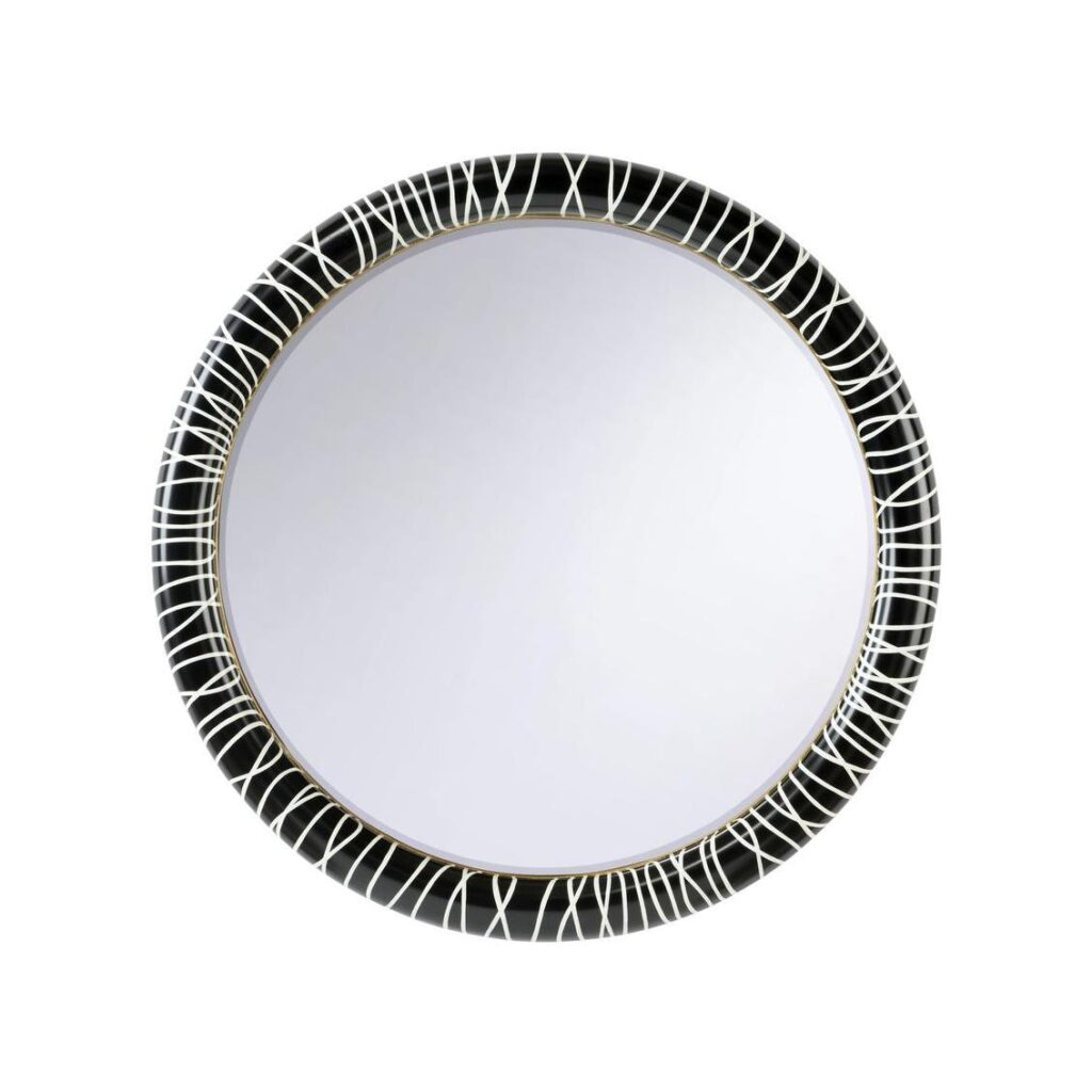 String Along Mirror - Black