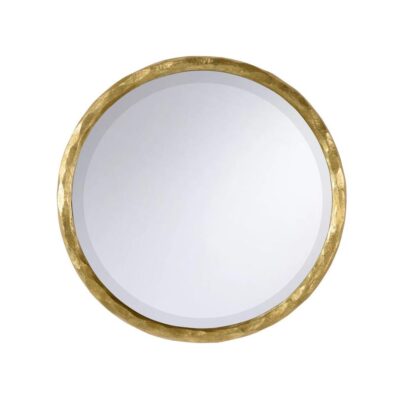 Hand Hammered Round Mirror (Small)