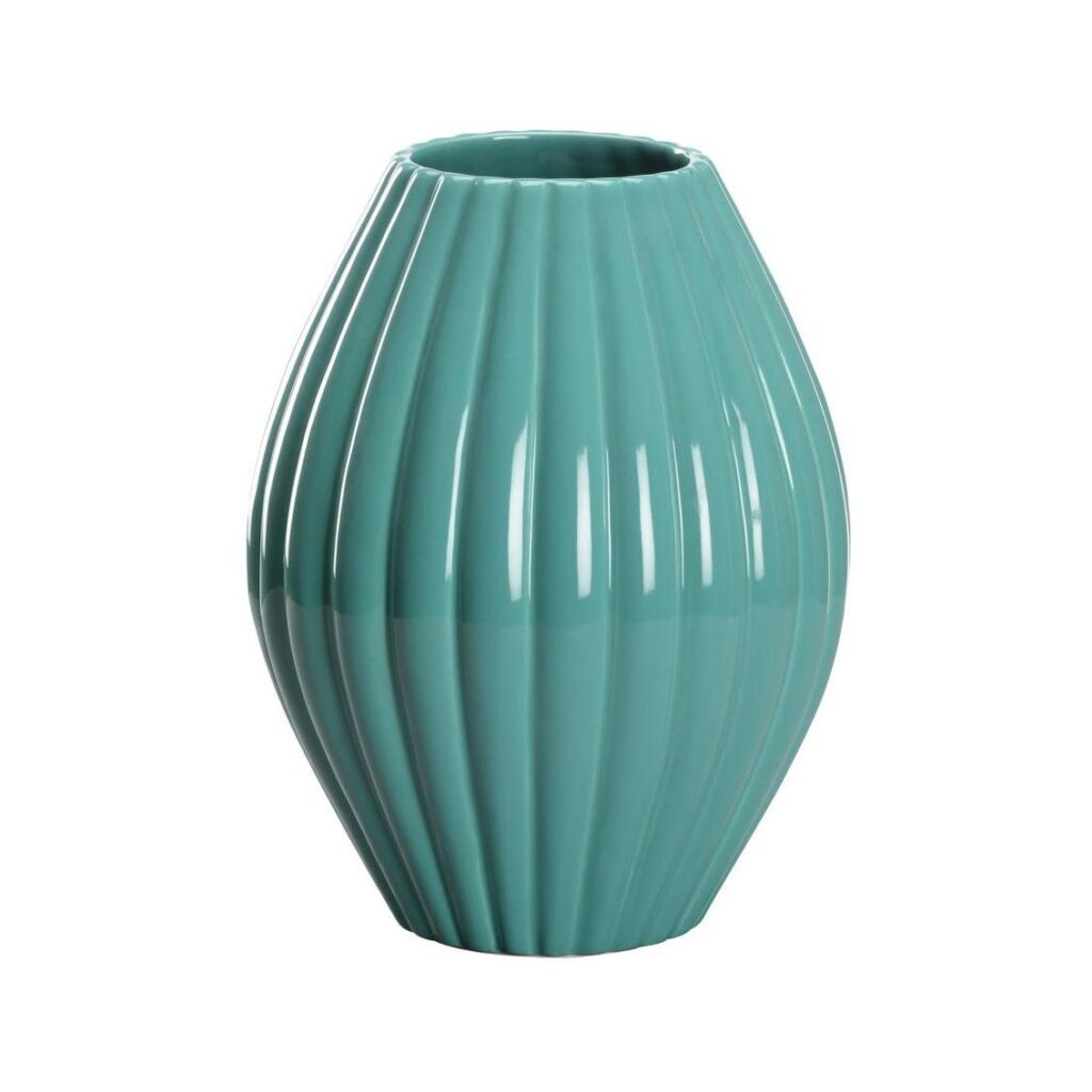 Aubrey Vase - Teal (Short)