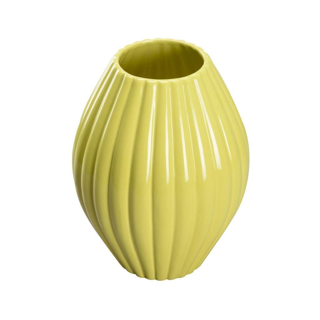 Aubrey Vase - Chartreuse (Short) - Image 2