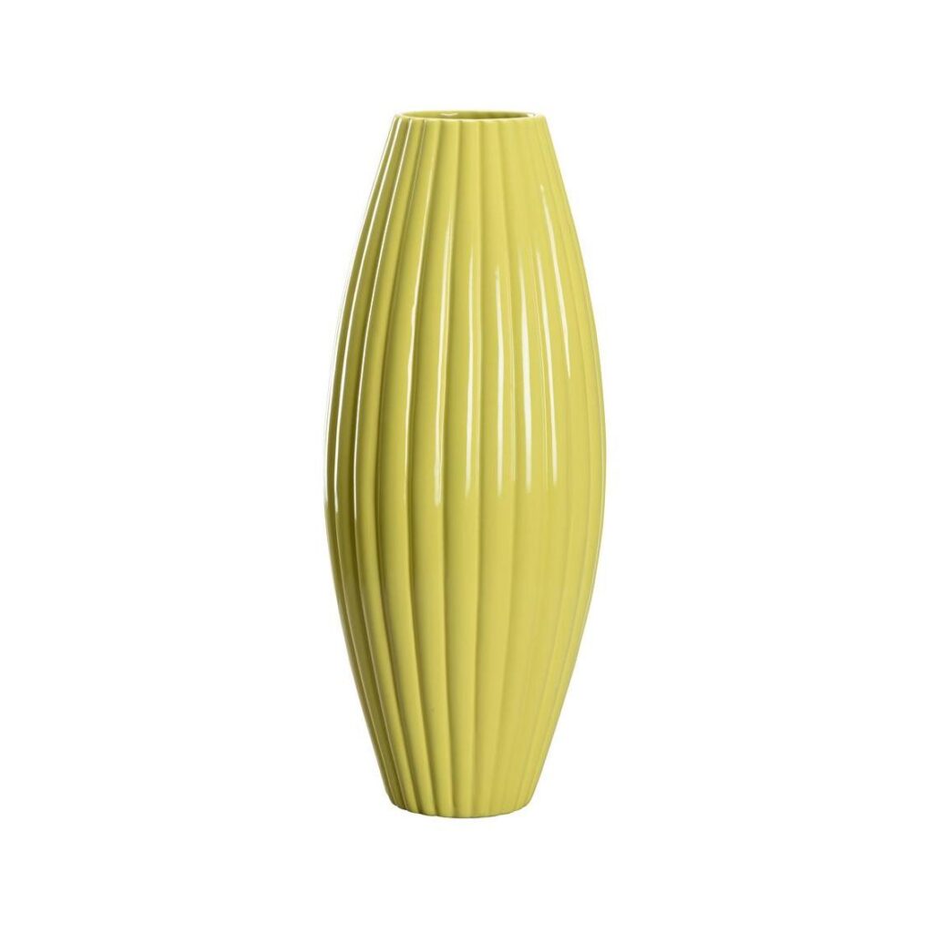 Aubrey Vase - Chartreuse (Tall)