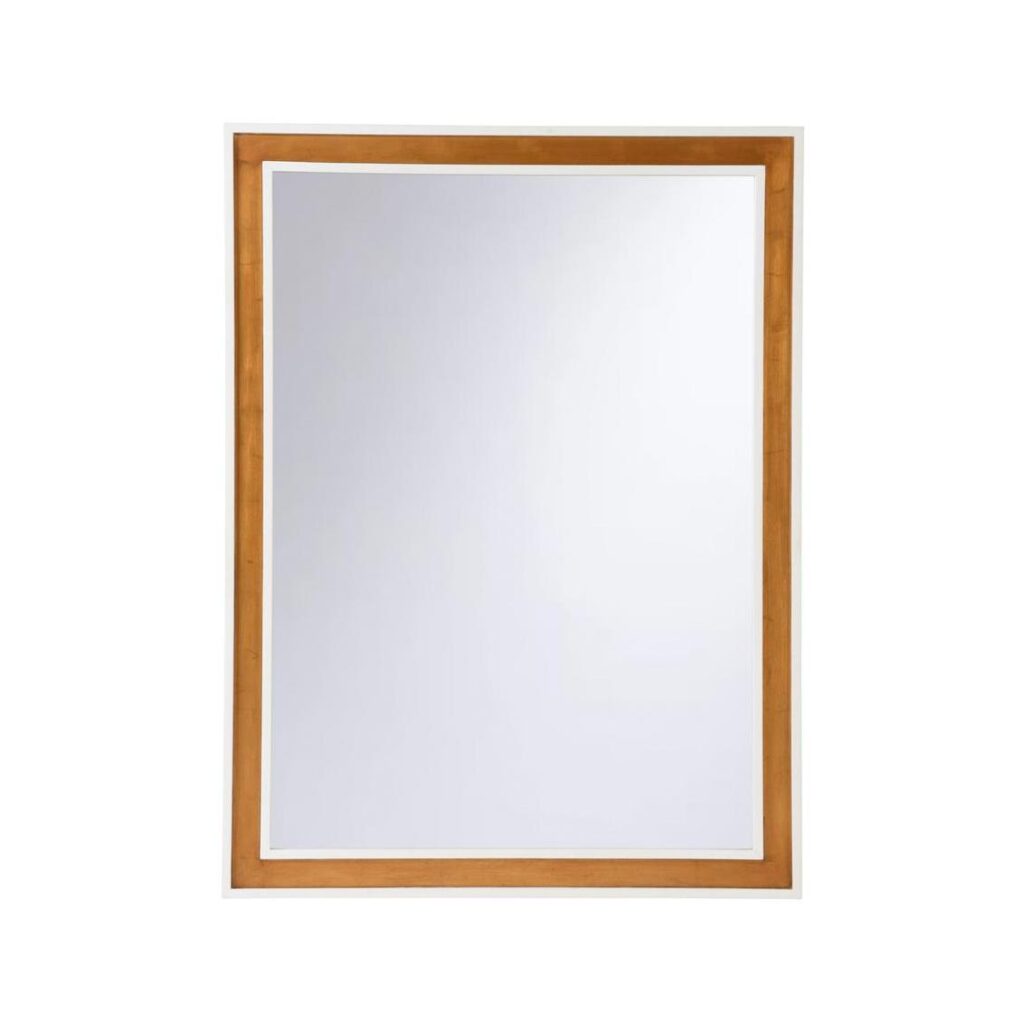 Baldwin Mirror- White