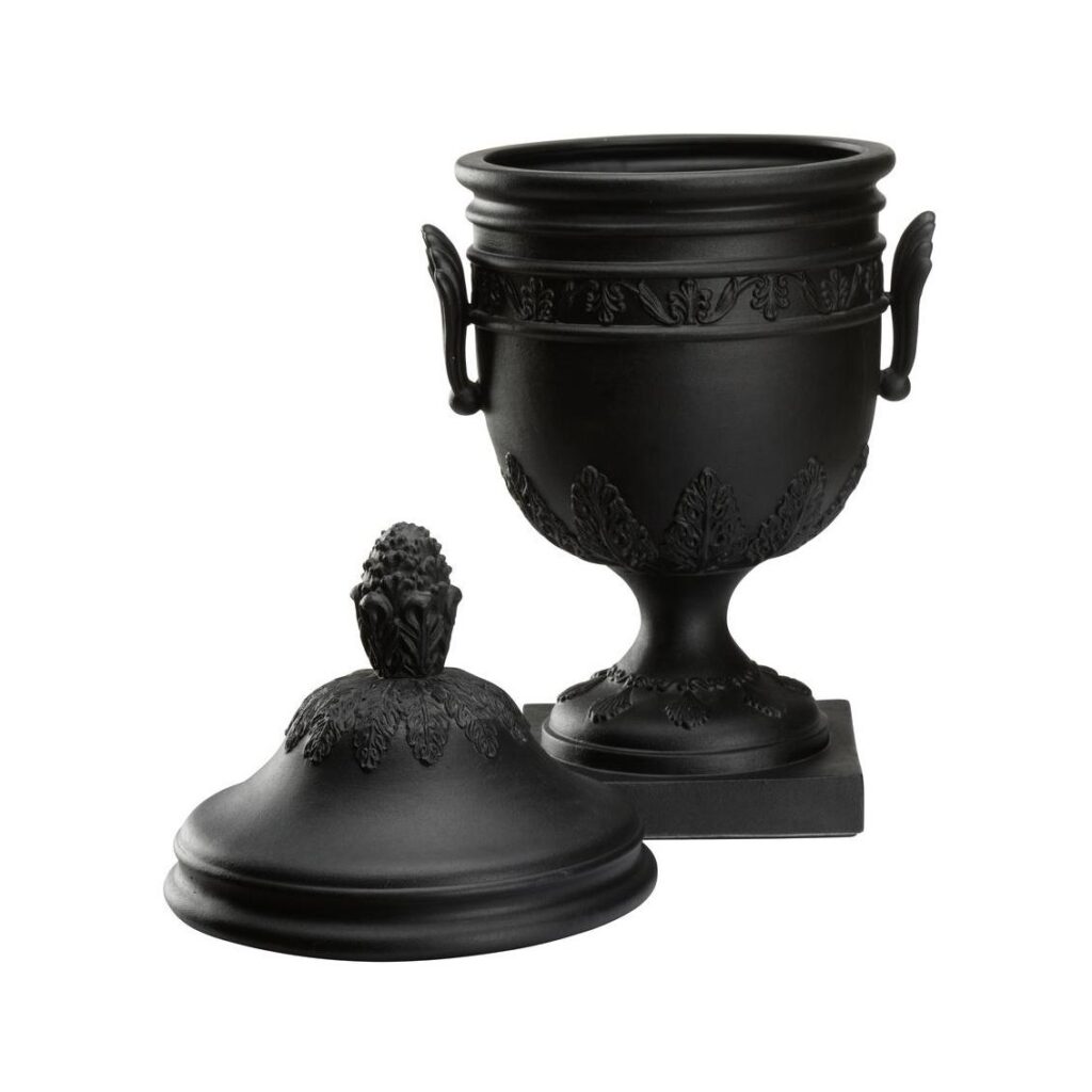 Wedgewood Urn - Black - Image 3