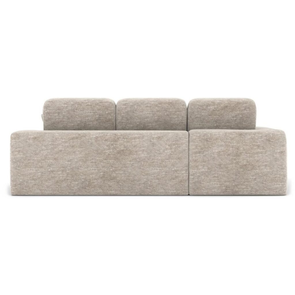 Brassex Compression Sectional Sofa - Beige - Image 5