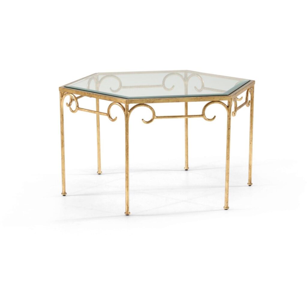 Lorenzo Cocktail Table - Gold