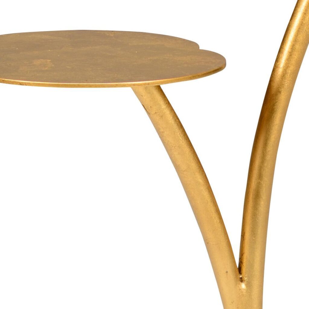 Leaf Side Table - Gold - Image 2