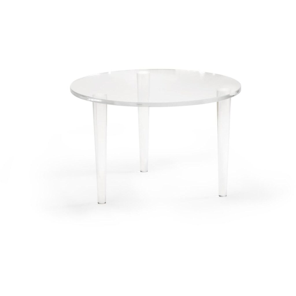 Round Acrylic Coffee Table