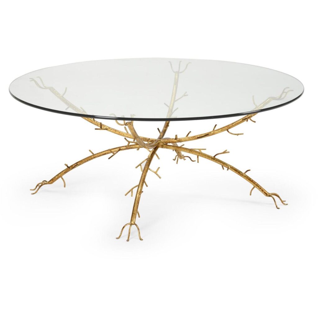 Gold Coral Coffee Table