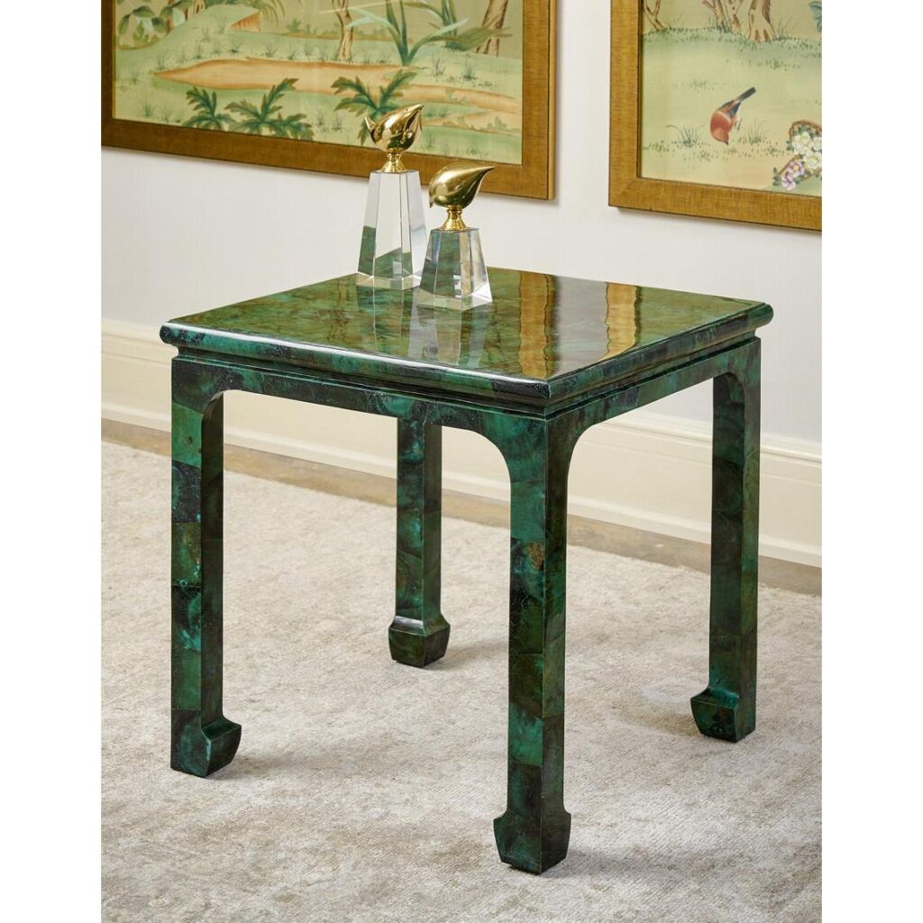 Malachite Side Table - Image 4