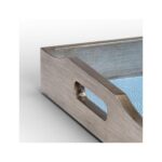 Small Blue Shagreen Tray 383979 383979 B