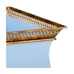 French Tole Planter - Blue 384013 384013 B