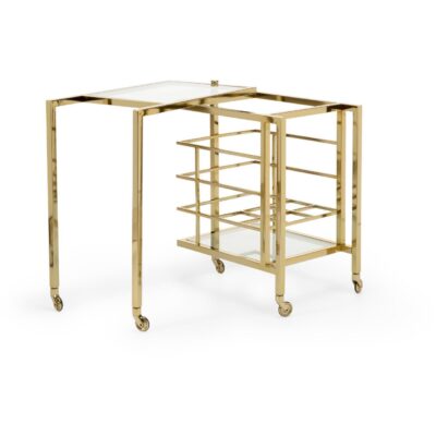 Rankin Bar Cart - Brass