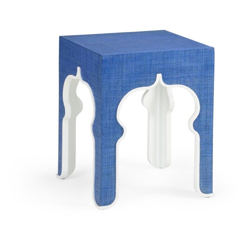 Moroccan Side Table - Blue