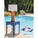 Moroccan Side Table - Blue 384418 384418 C