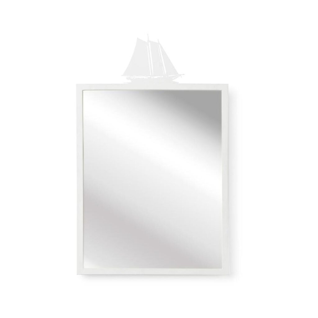 High Tide Mirror - White