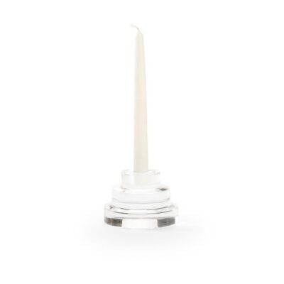 Terraced Crystal Candlestick
