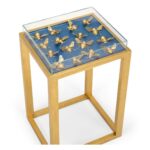 Flutter Side Table - Blue 384962 384962 B