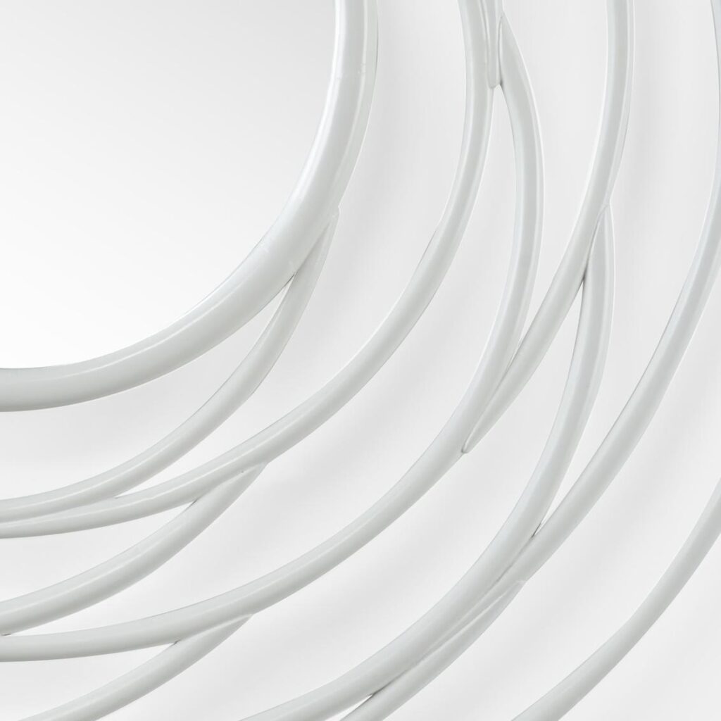 Swirl Mirror - White - Image 2