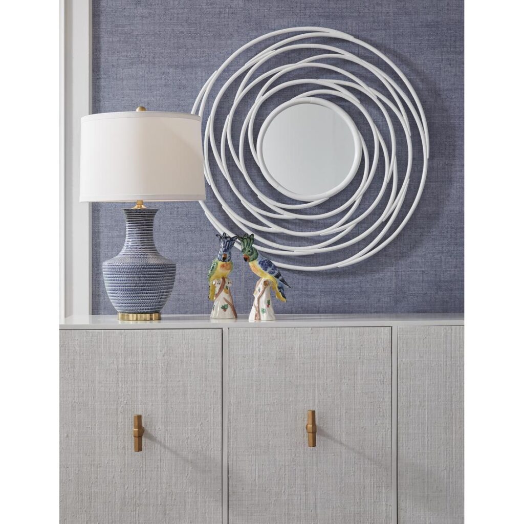 Swirl Mirror - White - Image 4