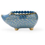 Hedgehog Bowl - Blue/Gold 385170 385170 B