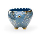 Hedgehog Bowl - Blue/Gold 385170 385170 C