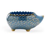 Hedgehog Bowl - Blue/Gold 385170 385170 E